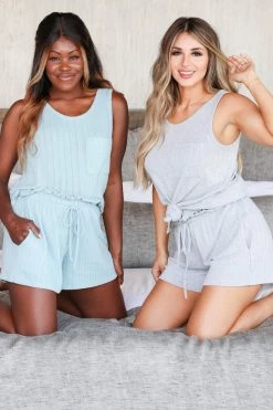 FL-01 CBRAND Kickin' It Just For You Loungewear - Blue