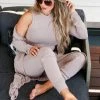 FL-01 CBRAND Lap Of Luxury Loungewear - Driftwood