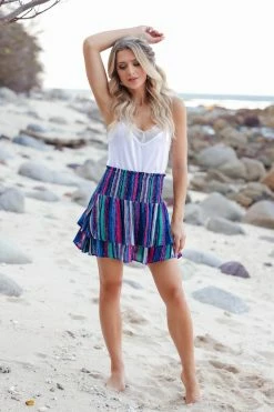 PR-01 CBRAND Show Up & Stand Out Skirt - Multi 2XL