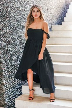 PR-01 Small CBRAND Take The High Road Dress - Black