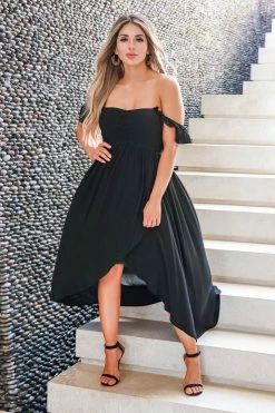 PR-01 Small CBRAND Take The High Road Dress - Black