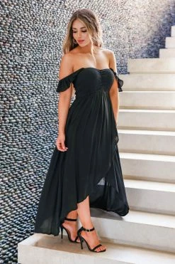 PR-01 Small CBRAND Take The High Road Dress - Black