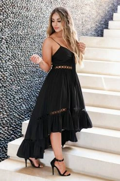 Shoe La La Shoes Love Sick Heels - Black