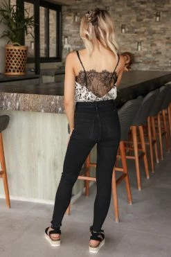 FL-01 CBRAND Night To Remember Bodysuit - Leopard