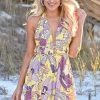 Illa Illa Sunshine On My Mind Halter Dress