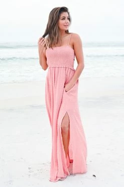 Promesa CBRAND Summer Escape Maxi Dress - Dusty Rose
