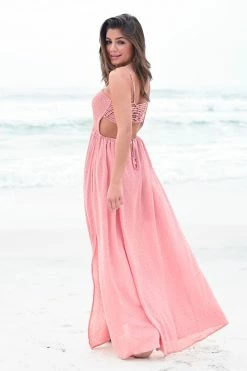 Promesa CBRAND Summer Escape Maxi Dress - Dusty Rose 10 Promesa CBRAND Summer Escape Maxi Dress - Dusty Rose