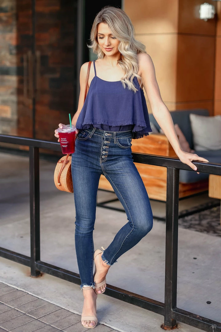 Promesa Pick Me Up At 8 Bodysuit - Navy 5 Promesa Pick Me Up At 8 Bodysuit - Navy