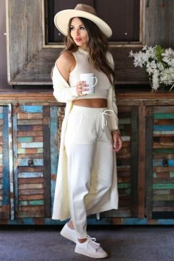 ACOA You Know The Drill Loungewear - Ivory