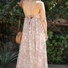 Promesa Come Away With Me Maxi Dress - Dusty Rose