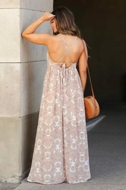 Promesa Come Away With Me Maxi Dress - Dusty Rose