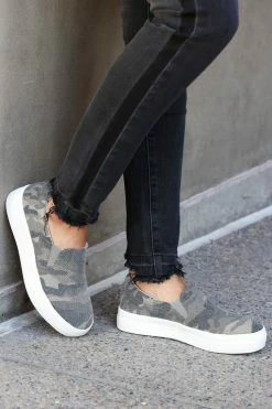 SLL Better Get Going Sneakers - Camo Shoes