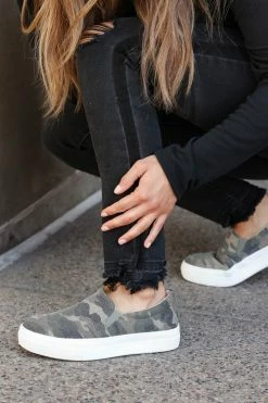 SLL Better Get Going Sneakers - Camo Shoes