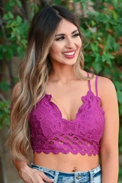 Anemone Day Dreamer Bralette - Magenta Basics