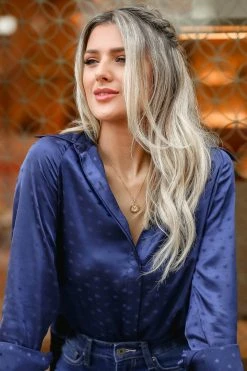 BRACHA Initial Medallion Necklace Accessories