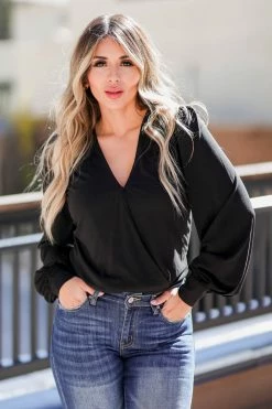 FL-01 2XL CBRAND Meet Me There Bodysuit - Black