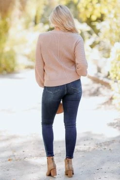 Newbury Kustom Keep The Peace Sweater - Taupe