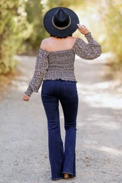 PR-01 Small CBRAND Ever After Floral Top - Black