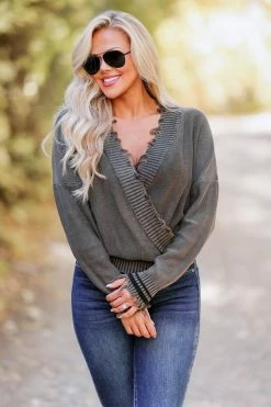 PR-01 Large CBRAND Need To Know Sweater - Olive 8 PR-01 Large CBRAND Need To Know Sweater - Olive