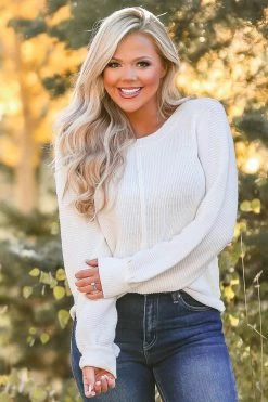 Newbury Kustom Keep The Peace Sweater - Cream 2XL