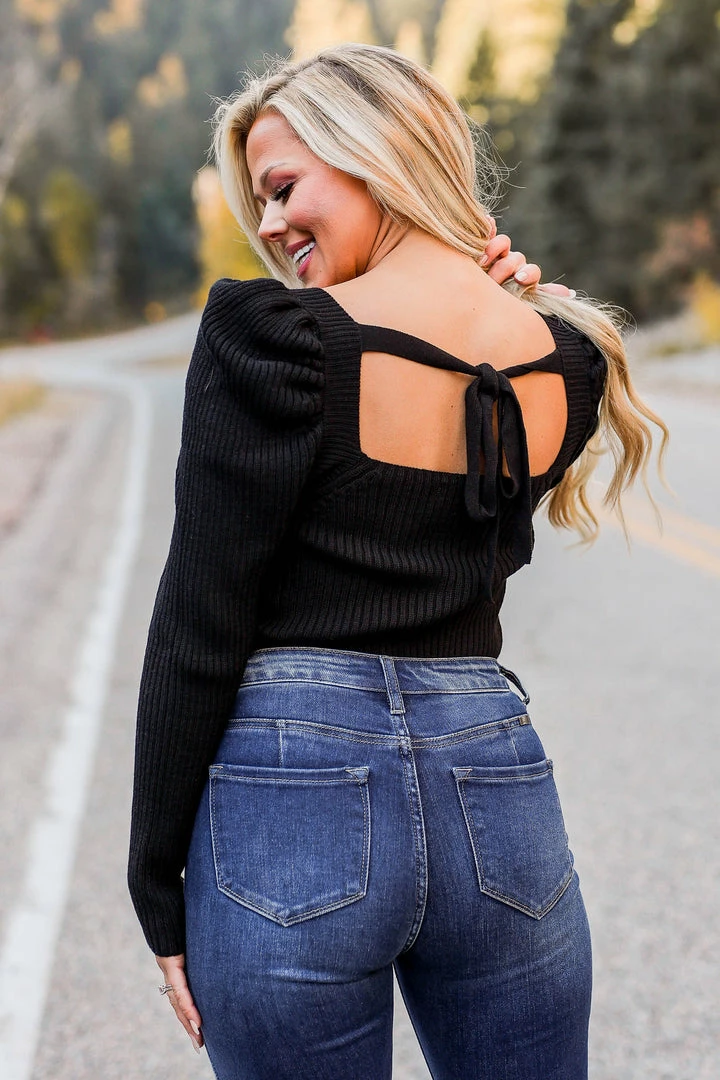 PR-01 Small CBRAND Sew In Love Sweater - Black 7 PR-01 Small CBRAND Sew In Love Sweater - Black