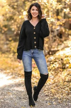 Promesa CBRAND Cloud Nine Sweater - Black Small