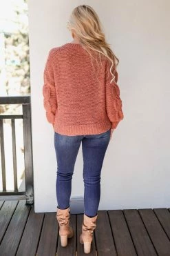 NK-01 CBRAND Big Dreams Sweater - Rust 11 NK-01 CBRAND Big Dreams Sweater - Rust