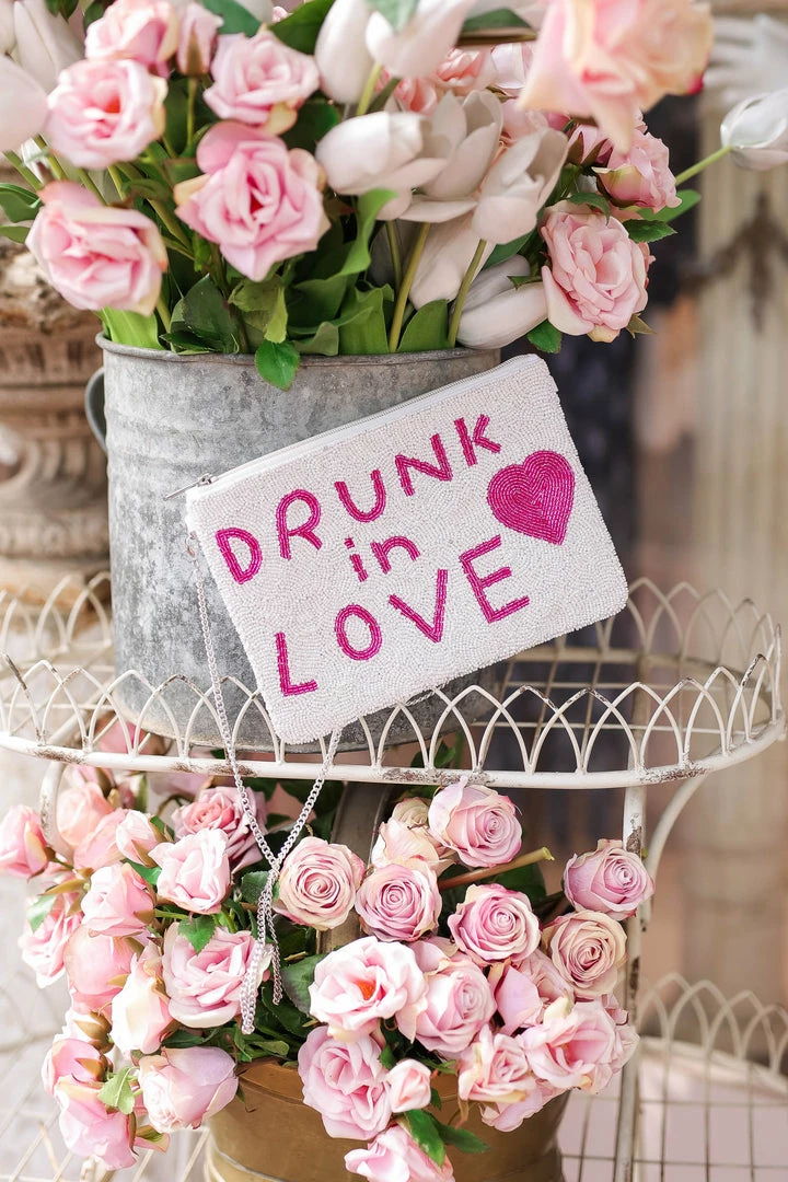 Treasure Jewels "Drunk In Love" Purse - White Accessories 6 Treasure Jewels "Drunk In Love" Purse - White Accessories