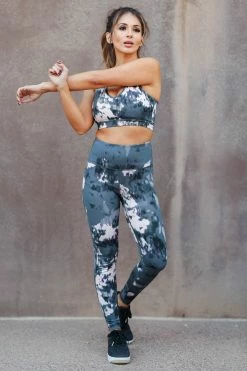 Mono B Resolutions Painted Activewear - Grey 11 Mono B Resolutions Painted Activewear - Grey
