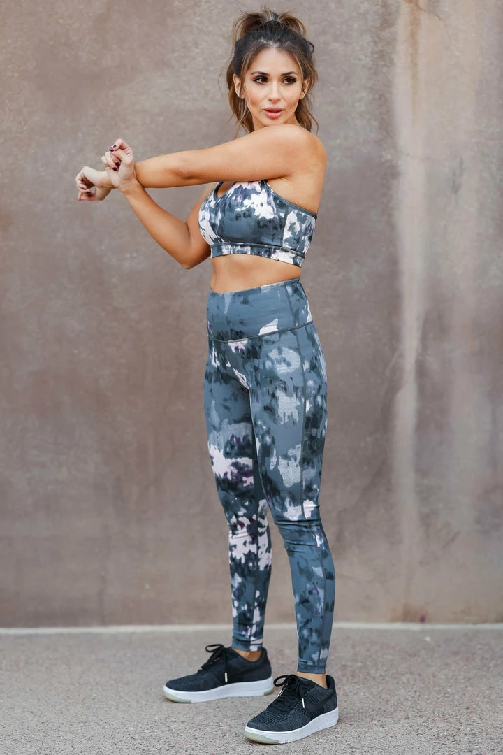 Mono B Resolutions Painted Activewear - Grey 4 Mono B Resolutions Painted Activewear - Grey