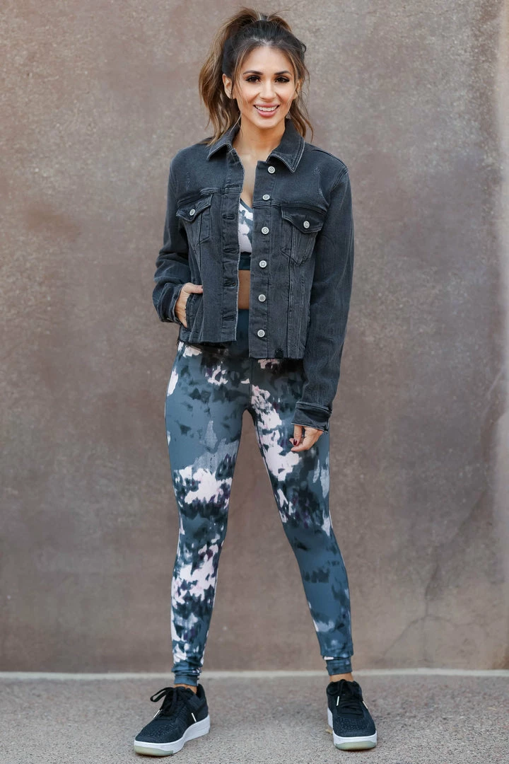 Mono B Resolutions Painted Activewear - Grey 8 Mono B Resolutions Painted Activewear - Grey