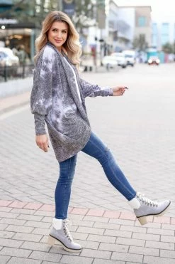 KKE Originals Monroe Sherpa Booties - Grey