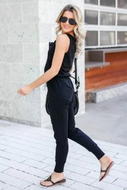 MA-01 Small CBRAND At Peace Jumpsuit - Black