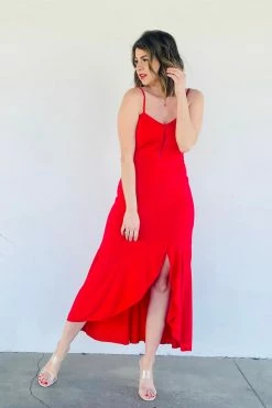 FL-01 CBRAND Every Heartbeat Dress - Red