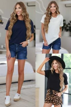 TN Goes With Everything Slub Tees Tops