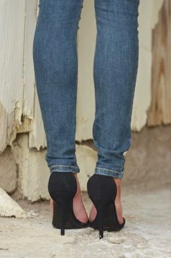 Shoe La La Shoes Love Sick Heels - Black 16 Shoe La La Shoes Love Sick Heels - Black