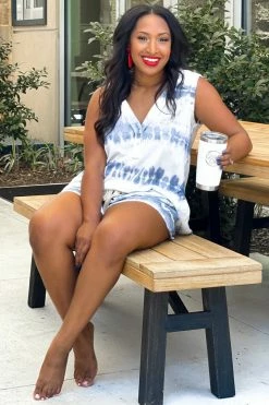 POL Summer Nights With You Loungewear - Midnight