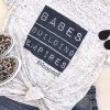 RRD New Arrivals "Babes Building Empires" Graphic Tee - Heather Ivory