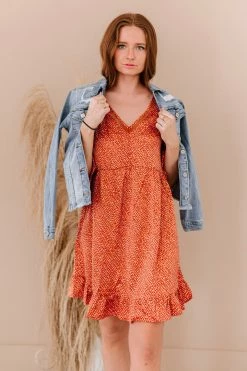 Trendsi Curtain Call Dotted Babydoll Dress 22 Trendsi Curtain Call Dotted Babydoll Dress