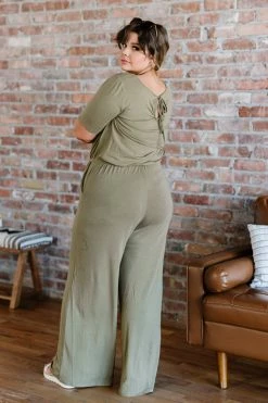 Trendsi Good News Jumpsuit In Khaki Fresh From LA