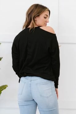Trendsi Comfort Like Crazy Cold-Shoulder Top Fresh From LA