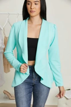 Trendsi Late For Lattes Blazer Jacket Fresh From LA