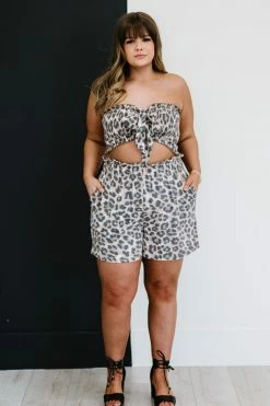 Trendsi Jungle Vibes Leopard Print Set
