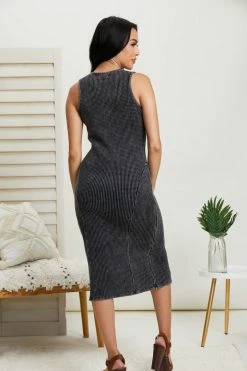 Trendsi Lovestruck Slit Dress Fresh From LA