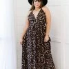 Trendsi Never Stop Leopard Maxi Dress